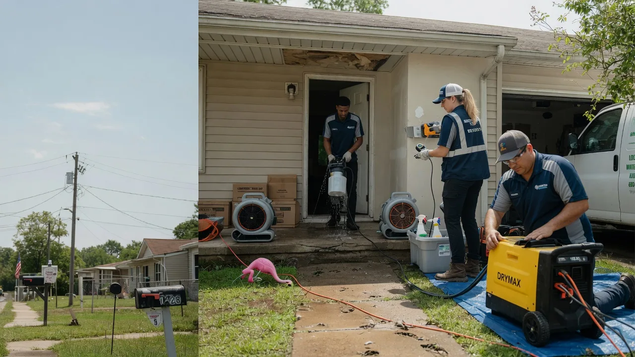 Storm Damage Water Removal in South Fulton, TN near me